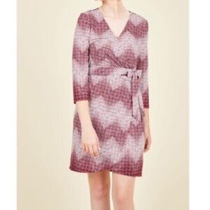 Modcloth Transformative Tutorial 3/4 Sleeve Wrap Dress